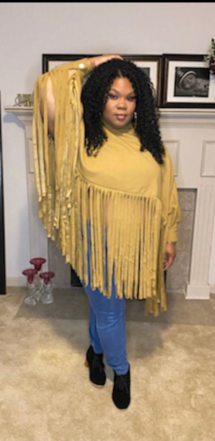 Tassel Sweater Shirt